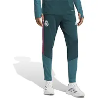 Adidas Pantalon de sport 'Real Madrid 26/27 Tiro26 Competition' pétrole / émeraude / pitaya / blanc