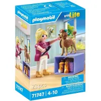 Playmobil My Life 71747 Toiletteuse avec caniche et accessoires