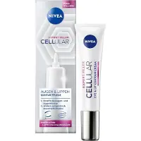 Nivea Cellular Expert Filler crème raffermissante contour yeux et lèvres à l'acide hyaluronique 15 ml