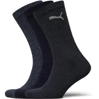 Puma Chaussettes unisexe Chaussettes Paquet de 3 homme - Bleu - 43 / 46