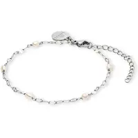 Purelei Bracelet 'Delicate Pearl' argent / blanc perle