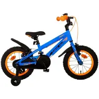 Volare Vélo pour enfants Rocky - Garçons - 14 pouces - Bleu - Deux freins à main