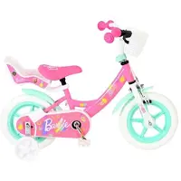 Volare Vélo pour enfants Barbie - Filles - Mag Wheels - 12 pouces - Rose