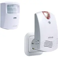 M-E Modern-Electronics Détecteur de passage radio Dgf-100 Set Jusqu'à 50 Portée