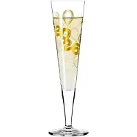Ritzenhoff Brillantnacht Champusglas RDT 2026, Verres à vin, Multicolore, Transparent, Or