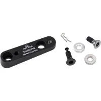 Shimano Flat Mount 160 Mm To Flat Mount 180 Mm Disc Brake Caliper Adapter Noir