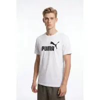 Puma T-Shirt fonctionnel 'Essentials No. 1' noir / blanc