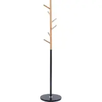 Molecule Porte-manteau sur pied Viola | Ø37 x 172 cm | Hêtre / Métal