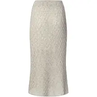 Pepe Jeans Claire Long Skirt Beige M Femme