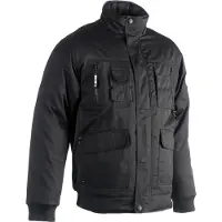 Herock Veste de travail doublée Typhon Noir 3XL