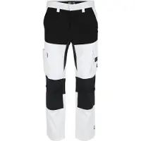 Herock Pantalon multi-poches Blanc Noir - Herock HK101 - Taille S / 42