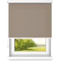 Time4blinds , Store enrouleur côté, Droite, 500x1000mm, Cadre Marron