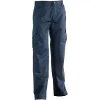 Herock Pantalon de travail multipoches Thor Bleu Marine XL