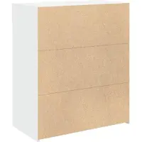 vidaXL Sideboard Blanc 80x42,5x93 cm Bois composite