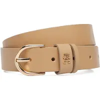 Tommy Hilfiger Ceinture 'TH Monogram' noisette
