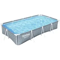 Bestway Piscine Steel Pro Set, 3.66m x 2.01m x 66cm, pompe, filtration