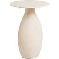 House Nordic Malin table d'angle Ø36cm Off-White.