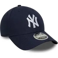 New Era Casquette 'LINEN 9FORTY MC NEW YORK YANKEES NAVY' bleu