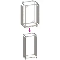 vidaXL Étagère à bois de chauffage Anthracite 44x28x90 cm Acier laminé à froid