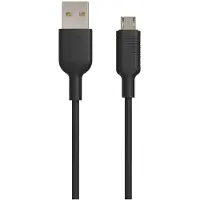 Muvit , câble micro-USB vers USB 2.0 2.4A charge et synchronisation 1,2m, noir