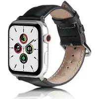 Beline pasek Apple Watch Leather 384041mm czarny black