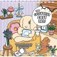 Larousse Mon calendrier cosy 2027 - 52 semaines à colorier + des petits stickers trop mignons - Collectif