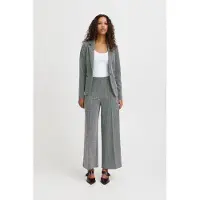 Ichi Pantalon 'Kate' gris / gris foncé