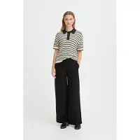 Ichi Pantalon à pince 'IHKate' noir