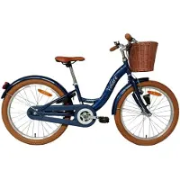Volare Vélo pour enfant Ashley - Fille - 20 pouces - Bleu foncé