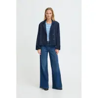 Ichi Blazer 'IHKate' bleu nuit