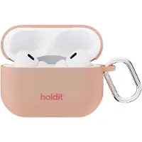 Holdit Coque Solid Silicone Apple AirPods Pro / Pro 2 - Bare Pink