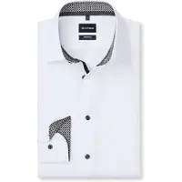 Olymp Luxor Modern Fit Chemise blanc, Unicolore