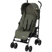 Bebeconfort Poussette Rainbow, poussette légère, compacte et maniable, de 6 mois à 4 ans, jusqu'à 22 kg, vert minéral