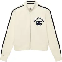 Superdry Veste de survêtement 'Athletic Applique' blanc cassé