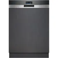 Siemens iQ700 Lave-vaisselle semi-intégré, 60 cm, Acier brossé SN57TS00CE