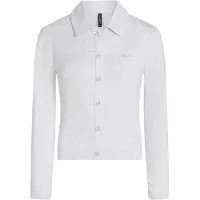 Karl Lagerfeld Cardigan gris clair