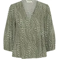 Inwear Chemisier vert / blanc