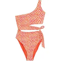 Scalpers Maillot de bain orange / blanc