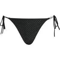 Karl Lagerfeld Bas de bikini ' Strassbesetzte, freche Bikinihosen ' noir
