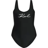Karl Lagerfeld Maillot de bain noir / blanc