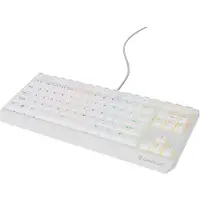Genesis Thor 230 TKL clavier Gaming USB + RF Wireless + Bluetooth QWERTY Blanc