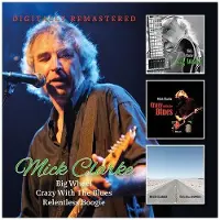 Bgo Mick Clarke - Big Wheel / Crazy With The Blues / Relentless [Compact Discs] Uk - Import