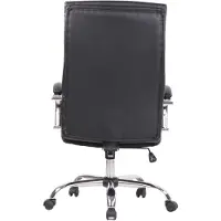 CLP Chaise de bureau Bradford similicuir