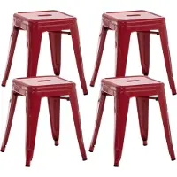 CLP lot de 4 tabourets Armin