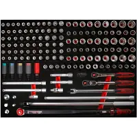 Ks Tools Jeu de douilles 1/2'' en mousse, 149 pces ( 821.0149 )