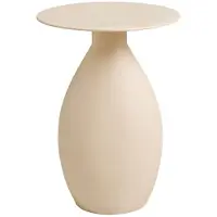 House Nordic Malin table d'angle Ø36cm Off-White.