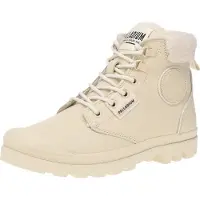 Palladium Bottines à lacets 'Pampa' beige