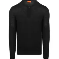 Suitable Crew Zip Merino Noir
