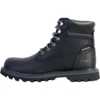 CAT Bottines à lacets 'Deplete' noir