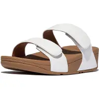 FitFlop Sandales en cuir ajustables FITFLOP Lulu BLANC 39